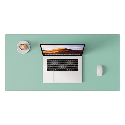 PU leather desk mat with stitched edges, view 16