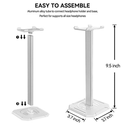 Slim aluminium headphone stand, view 14