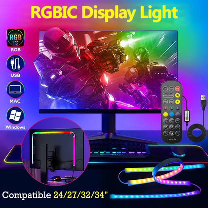 LED gaming strip monitor backlight RGB