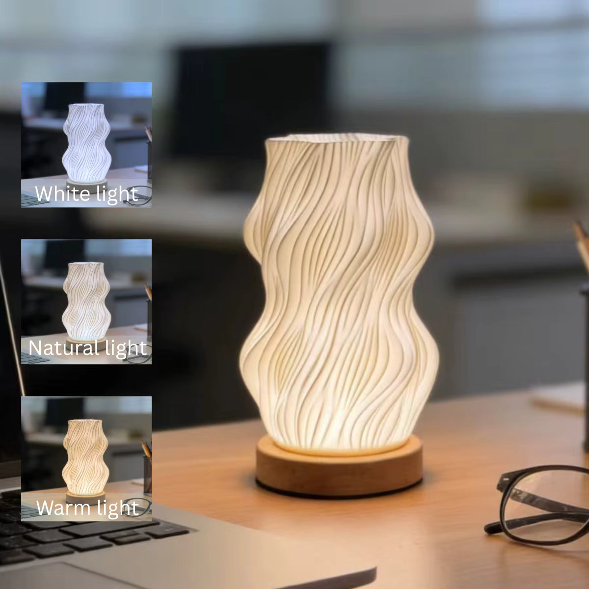 Touch control desk lamp dimmable brightness