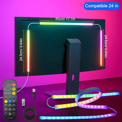 LED strip installation peel and stick