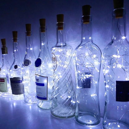 Copper wire string light colour options