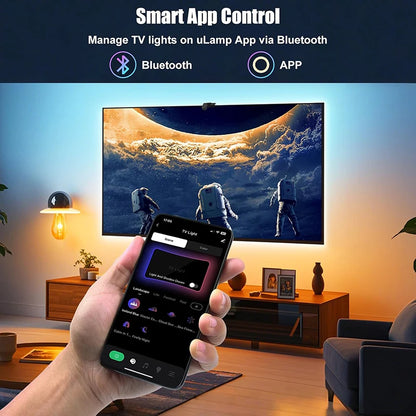 RGBIC color capture backlight for TV